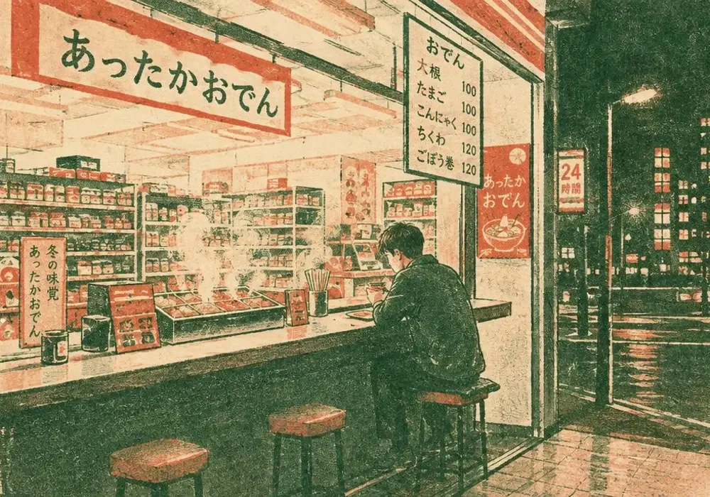 物语《深夜便利店的关东煮》配图